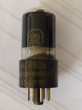 6V6 GT/G RAYTHEON SMALL TUBE