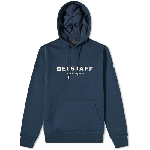 Belstaff 1924 hoodie dark - belstaff,