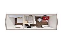 37,5qm Bungalow Tiny House