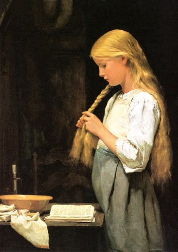 Mädchen die haare - mädchen,