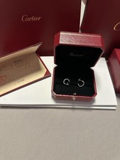 Original ***Cartier Love*** Hoop Ohrringe WG 750 wie NEU***
