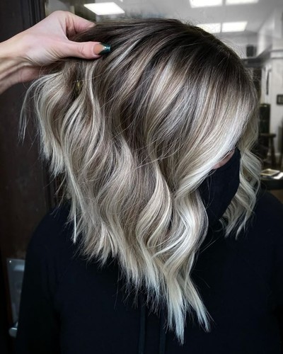 Balayage grau aschbraun - , 100%