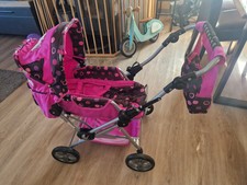 PUPPENWAGEN CHIC NEU PINK