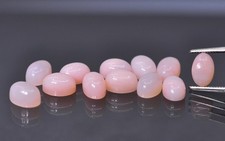 Opal rosa Cabochon oval 6x4 mm