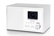 PEAQ PDR170BT-W-1 DAB+ Radio, DAB+, DAB, FM, Bluetooth