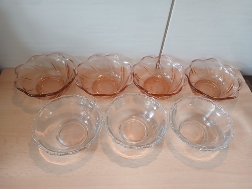 Glas dessertschalen eis - 7,