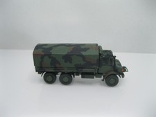 Roco  -H0 1:87- Bundeswehr - Unimog 2450 L 6x6 - Pr Pl - tarn gesupert