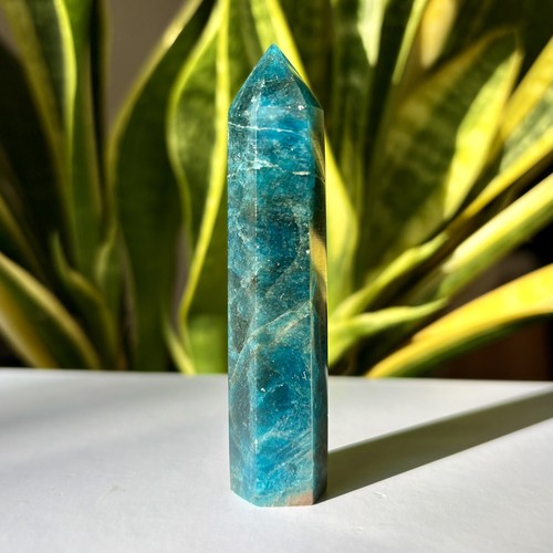 Apatite obelisk heilstein - obelisk, |