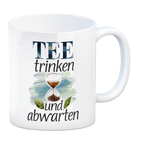 Sanduhr mit teeblättern - sanduhr,