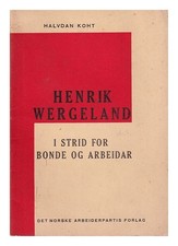 KOHT, HALVDAN Henrik Wergeland