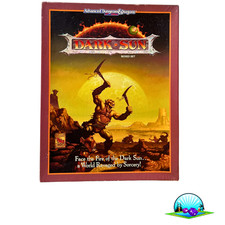 Advanced Dungeons & Dragons- Dark Sun - Face the Fire of the Dark Sun -Box -AD&D