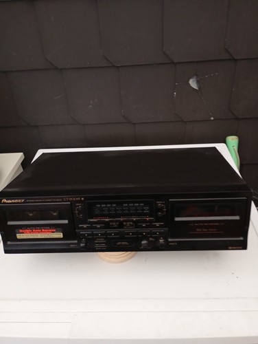 Pioneer stereo doppel cassette - pioneer,