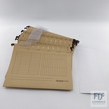 Falken 25er Pack Hängemappe UniReg. Made in Germany. Aus Recycling-Karton für DI