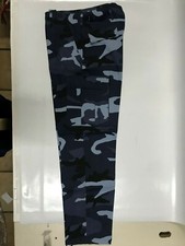 US Armee Hose tarn Feldhose Armeehose Army 100% Cotton camouflage Blau #A0034