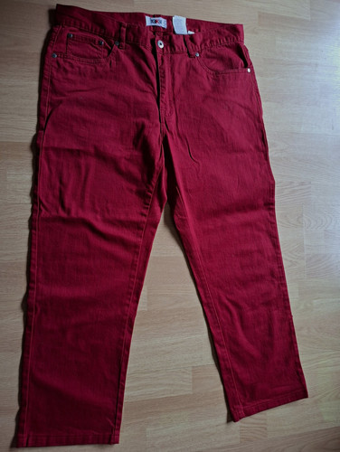 Roger kent herren jeans rot - roger,