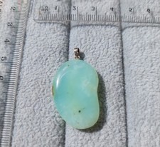 Chrysopras Anhänger 925