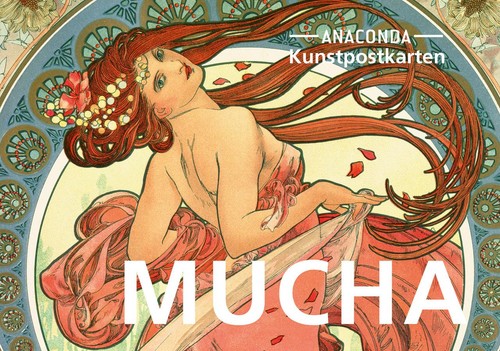 Postkarten set alfons mucha - postkarten-set,