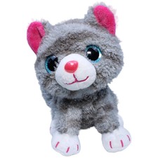 TCM Katze, grau Kuscheltier