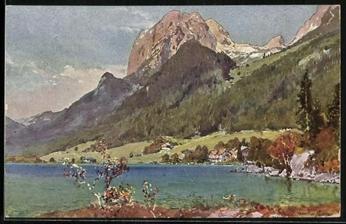 Künstler edward harrison - künstler-ak,