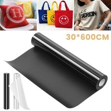 Flexfolie Textilfolie Bügelfolie Premium Film 30x600cm für T-Shirt Plotterfolie