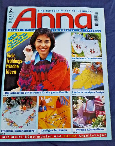 Handarbeiten zeitschrift anna - handarbeiten,