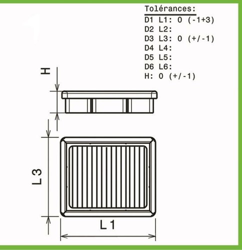 Luftfilter green für renault - luftfilter,