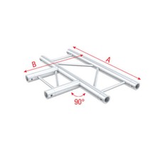 Milos Pro-30 Step P Truss - Kreuz 2-Punkt Traverse Veranstaltung Licht