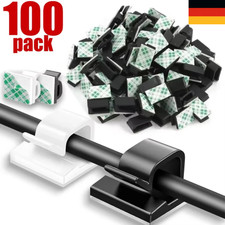 100x kabelclip selbstklebend - kabelclip,