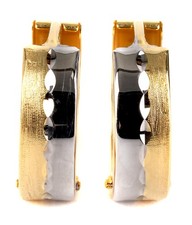 Creolen aus 375er Gelbgold und