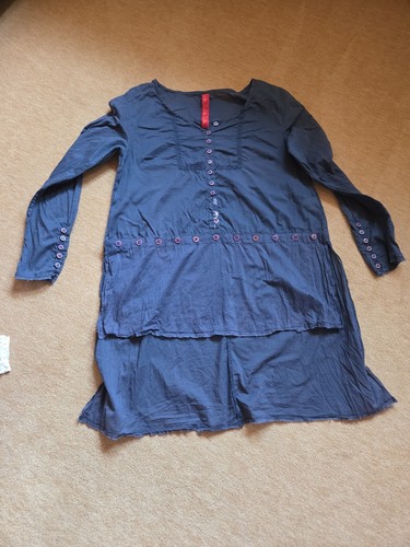 Ewa walla bluse tunika - bluse, blau
