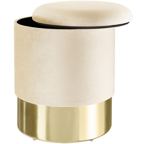 Sitzhocker sarina gepolstert - sitzhocker,