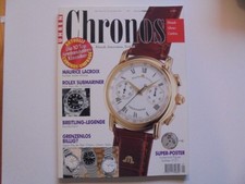Chronos Ausgabe Nr.1/1998 Heft Zeitschrift Uhren-Magazin
