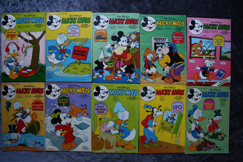 Micky maus hefte von 1980 - micky,