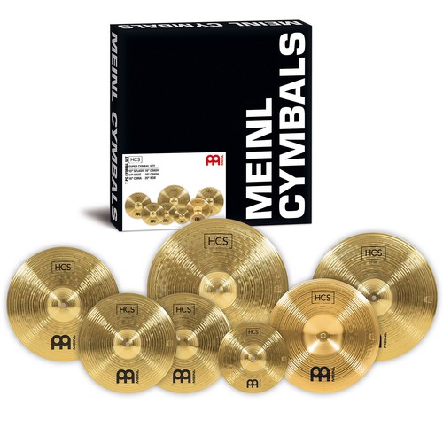Becken set meinl hcs super - meinl,