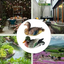 Schwimmende Entenfigur