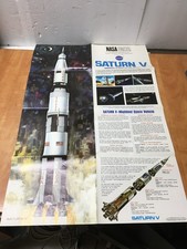 Vtg 1967 NASA Facts Poster