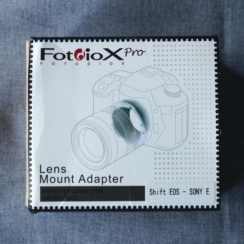 Fotodiox shift adapter - adapter, canon