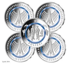 Euro gedenkmünze - 5, 10