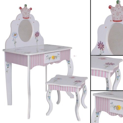 Kinder schminktisch 988 rosa - kinder,