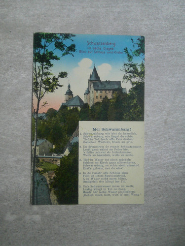 Schwarzenberg erzgebirge - ak,