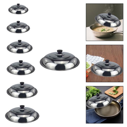 Wokdeckel aus edelstahl - wokdeckel,