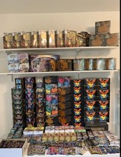 Pokemon Mystery  Box ( 5 Selbst Bestückte BOOSTER + Eine Holo Karte Extra )