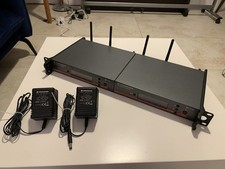2x Sennheiser EM100 G3 receiver + rackmount kit - D-band 780-820Mhz (set 1 of 2)