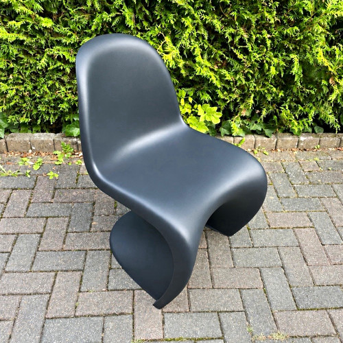 Vitra panton chair schwarz - vitra,