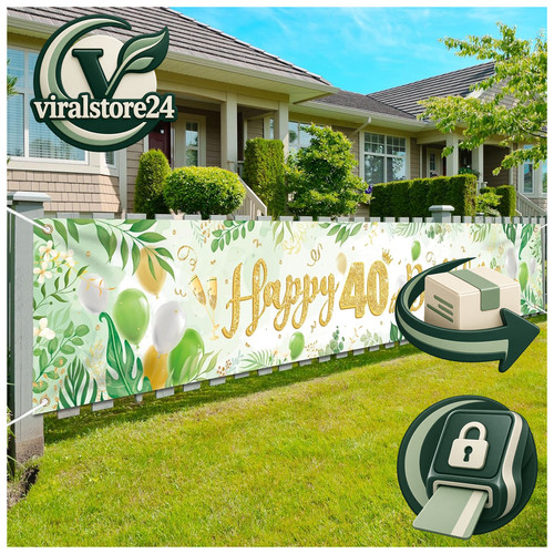 Banner geburtstag - 40.,