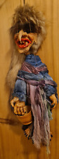 seltene Marionette Hexe 50 cm