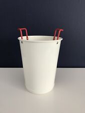 IKEA Sektkühler Flaschenkühler Sommar Weinkühler Emaille weiß Eiseimer Bar Küche