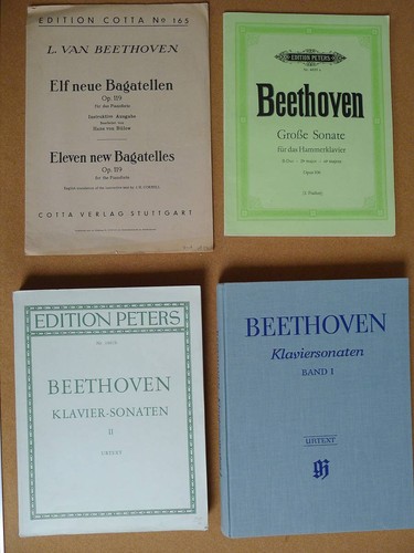 Notenkonvolut ludwig van - 28,
