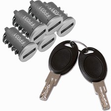 5 x HSC Steckzylinder Zylinder + Schlüssel Schloss Wohnwagen Wohnmobil Caravan