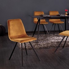 Retro Esszimmerstühle AMSTERDAM CHAIR Küchenstuhl Schalenstuhl Besucherstuhl
